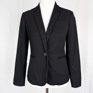 Banana Republic Women's Size 0P Black Blazer Jacket Vest